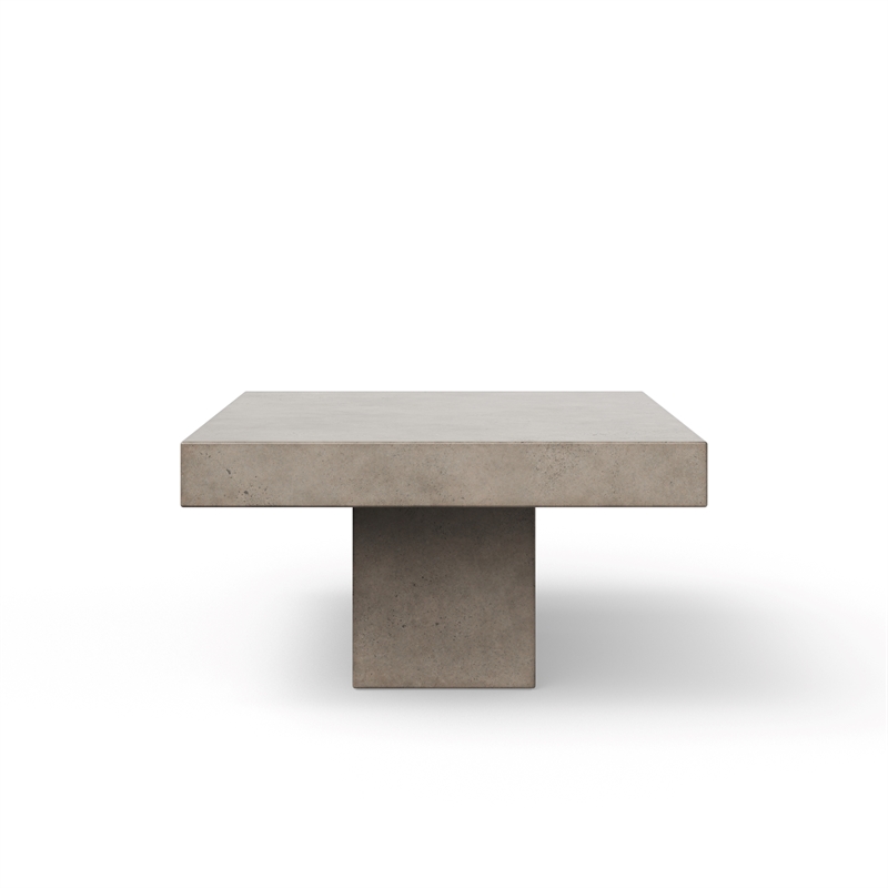 Urbia Mixx Una Rectangle Coffee Table in Dark Gray