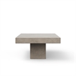 Urbia Mixx Una Rectangle Coffee Table in Dark Gray