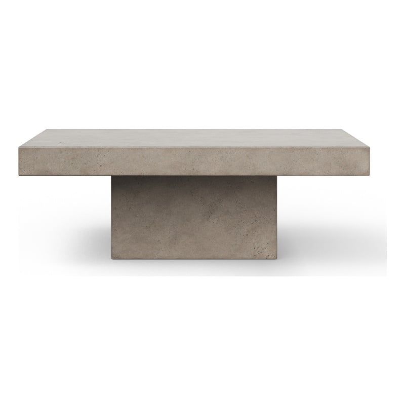 Urbia Mixx Una Rectangle Coffee Table in Dark Gray