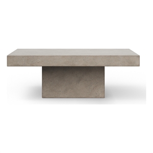 Urbia Mixx Una Rectangle Coffee Table in Dark Gray