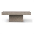 Urbia Mixx Una Rectangle Coffee Table in Dark Gray