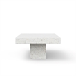 Urbia Mixx Una Rectangle Coffee Table in Ivory Terrazzo