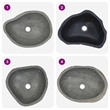 vidaXL River Stone Oval Basin in Gray