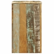vidaXL Vintage Reclaimed Solid Compact End Table in Multicolor