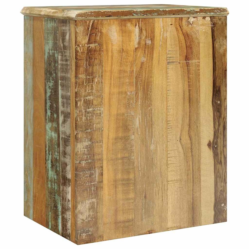 vidaXL Vintage Reclaimed Solid Compact End Table in Multicolor