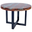 vidaXL Medium Solid Teak Mango Wood Coffee Table in Multicolor