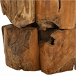 vidaXL Solid Teak Driftwood Coffee Table in Brown