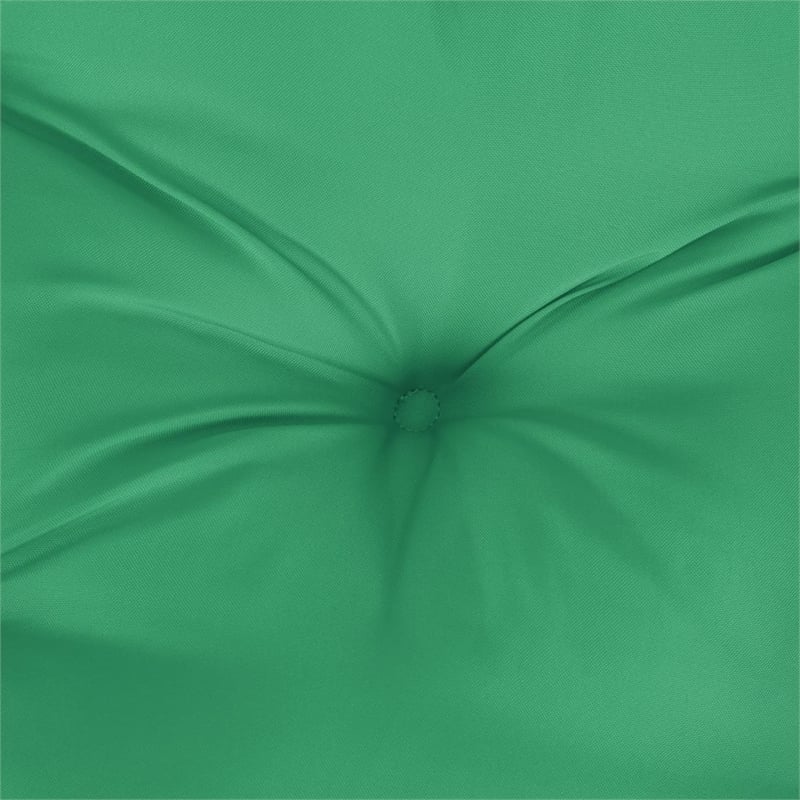 vidaXL Polyester Oxford Fabric Garden Bench Cushion in Green