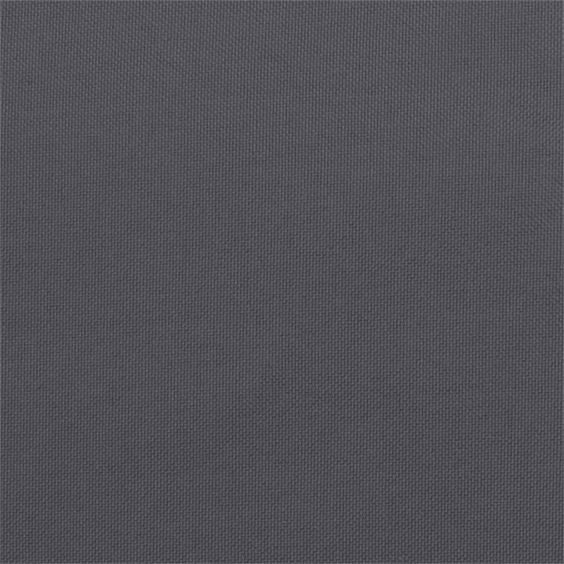 vidaXL Polyester Oxford Fabric Garden Bench Cushion in Anthracite