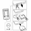 vidaXL 138 LED Fairy Plastic Lights with Remote Control in Warm White