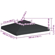 vidaXL 10 X 10 Ft Polyester With PVC Coating Gazebo Canopy in Dark Grey