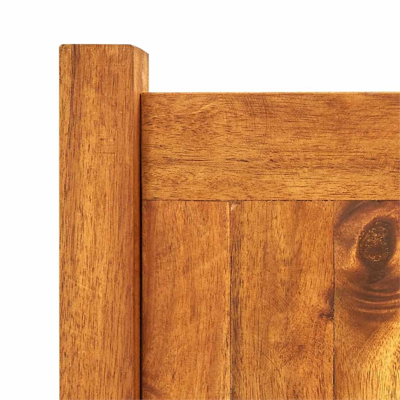vidaXL Rectangular Large Acacia Wood Raised Bed in Warm Rustic
