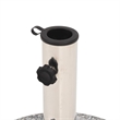 vidaXL Medium Heavy Weight Granite Parasol Base in Gray