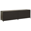 vidaXL Poly Rattan and Powder-Coated Steel Storage Chest in Brown