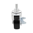 vidaXL Medium Granite and Stainless Steel Parasol Base in Black