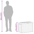 vidaXL 30.7X17.3X21.7