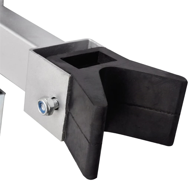 vidaXL Bow Support Boat Trailer Winch Stand in Silver