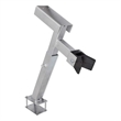 vidaXL Bow Support Boat Trailer Winch Stand in Silver