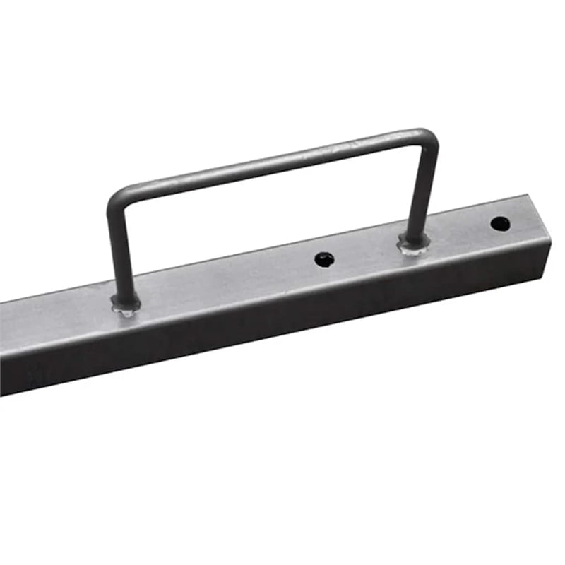 vidaXL Boat Trailer in Black/Orange