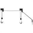vidaXL Bike Hoist with Ceiling Mount in Black