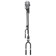vidaXL Bike Hoist with Ceiling Mount in Black