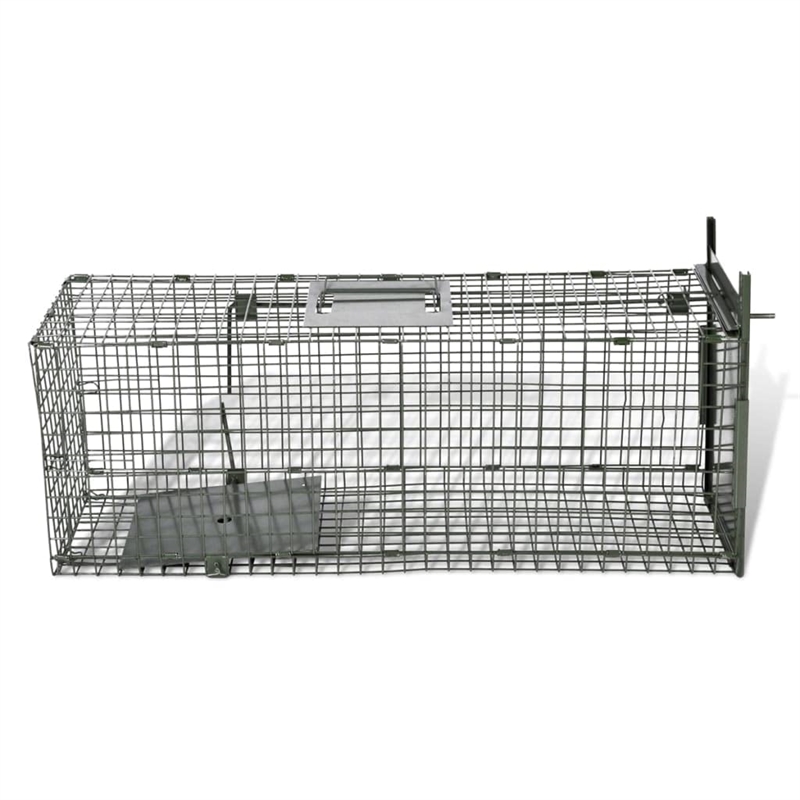 vidaXL Life Trap Mesh with 1 door in Green