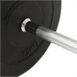 vidaXL 66.1lbs Barbell Set in Black