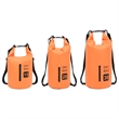 vidaXL 4 gal PVC Dry Bag with Zipper in Orange