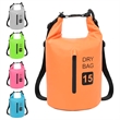 vidaXL 4 gal PVC Dry Bag with Zipper in Orange