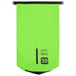 vidaXL 7.9 gal PVC Dry Bag with Zipper in Green