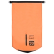 vidaXL 7.9 gal PVC Dry Bag with Zipper in Orange