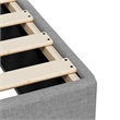 vidaXL California King Bed Frame in Light Gray