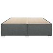 vidaXL Engineered Wood California King Bed Frame in Dark Gray