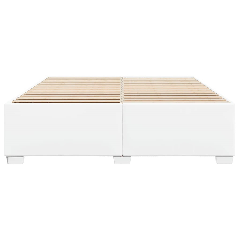 vidaXL California King Bed Frame in White