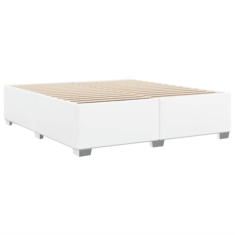 vidaXL California King Bed Frame in White