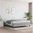 vidaXL King Bed Frame without Mattress in Light Gray