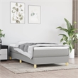 vidaXL Twin Engineered wood Bed Frame in Light Grey