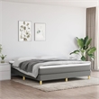 vidaXL King Engineered Wood Bed Frame in Dark Gray