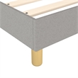vidaXL California King Engineered Wood Bed Frame in Light Gray
