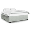 vidaXL California King Bed Frame in Light Gray
