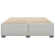 vidaXL California King Bed Frame in Light Gray
