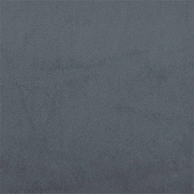 vidaXL Engineered Wood California King Bed Frame in Dark Gray