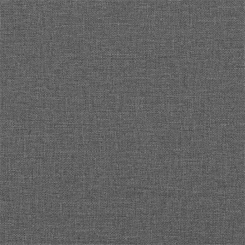 vidaXL Modern Engineered Wood Queen Bed Frame in Dark Gray