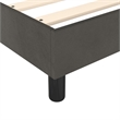 vidaXL Engineered Wood Bed Frame in Dark Grey