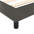vidaXL Engineered Wood Bed Queen Frame in Dark Grey
