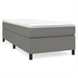 vidaXL Engineered Wood Twin XL Bed Frame in Dark Gray