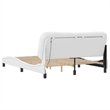 vidaXL Bed Frame with LED without Mattress 