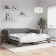 vidaXL Solid Wood Daybed With Trundle in Dark Grey