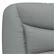 vidaXL Twin XL Engineered Wood Bed Frame in Light Gray