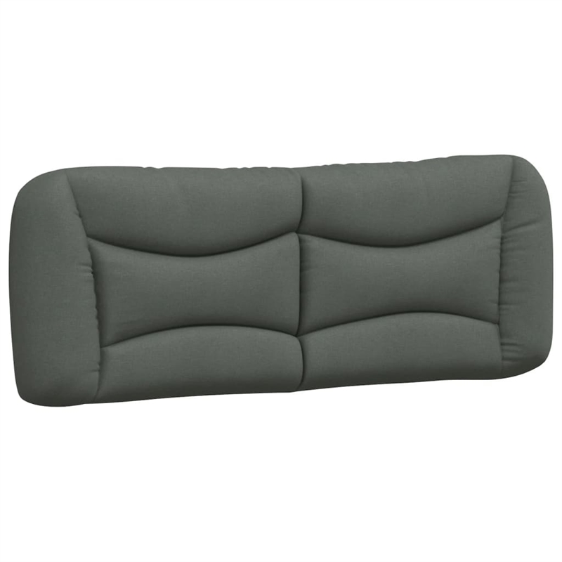 vidaXL Modren King Bed Frame in Dark Gray
